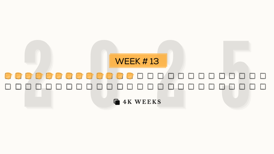 Week #13, 2025