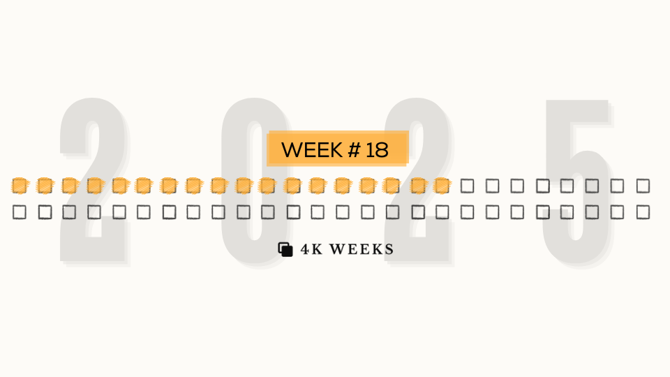 Week #18, 2025