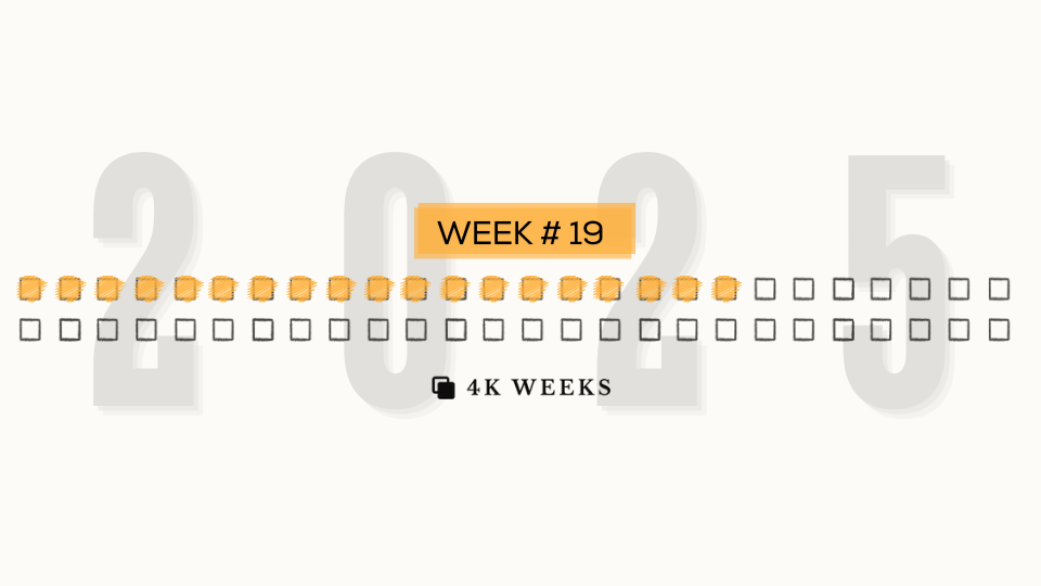 Week #19, 2025