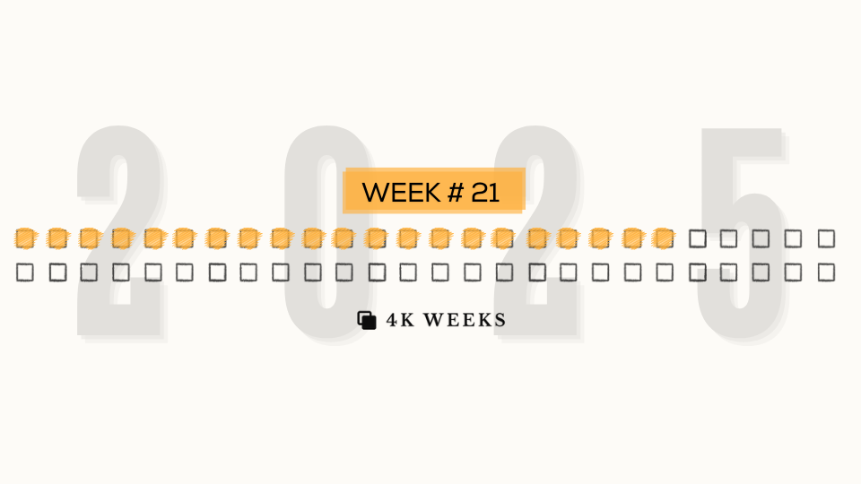 Week #21, 2025