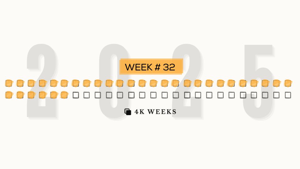 Week #32, 2025