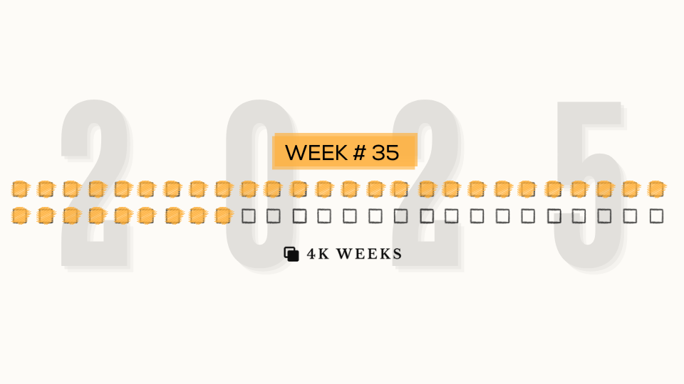 Week #35, 2025