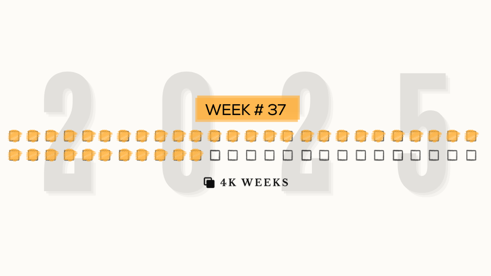Week #37, 2025