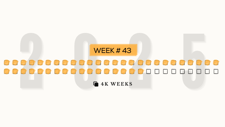 Week #43, 2025