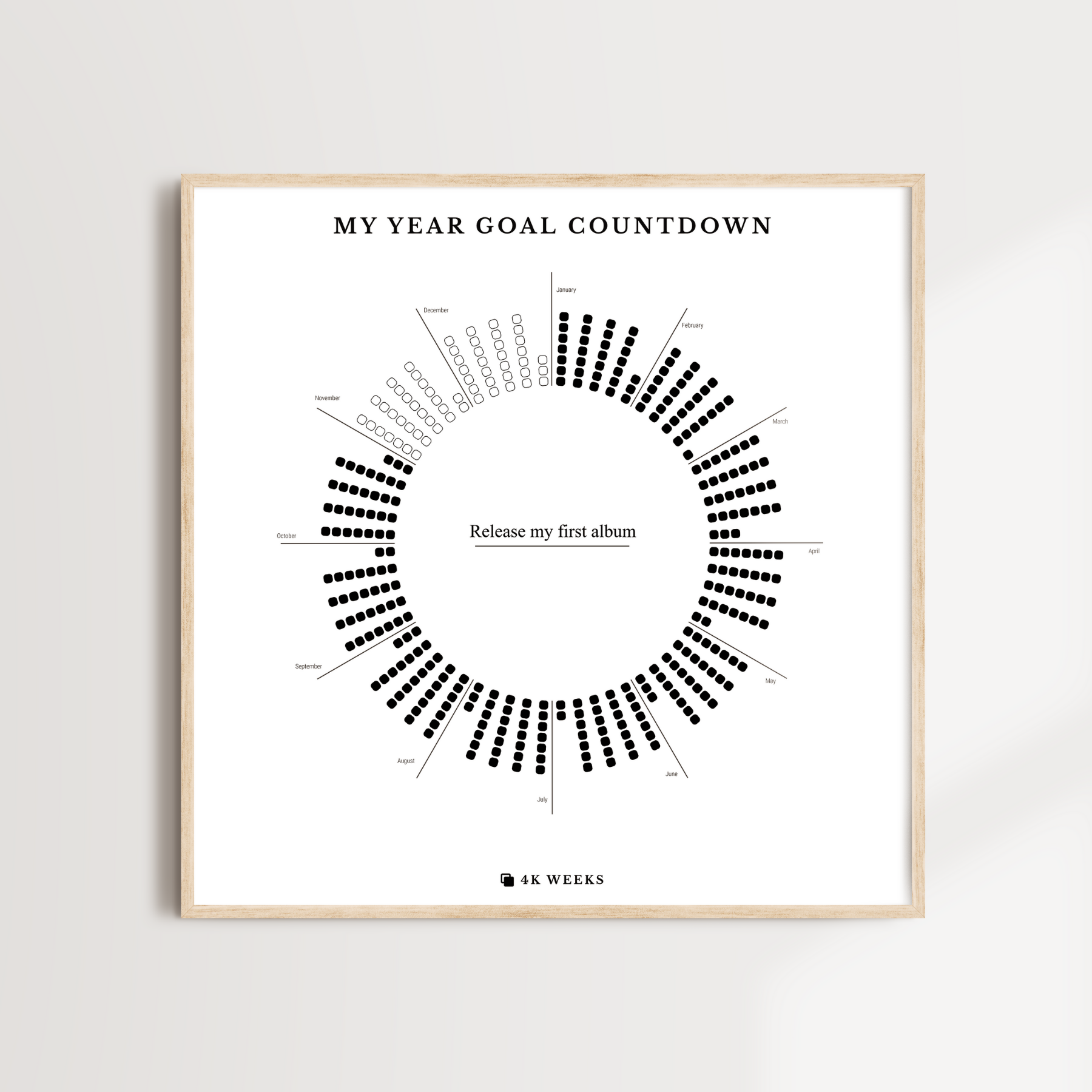 My Year Goal Countdown