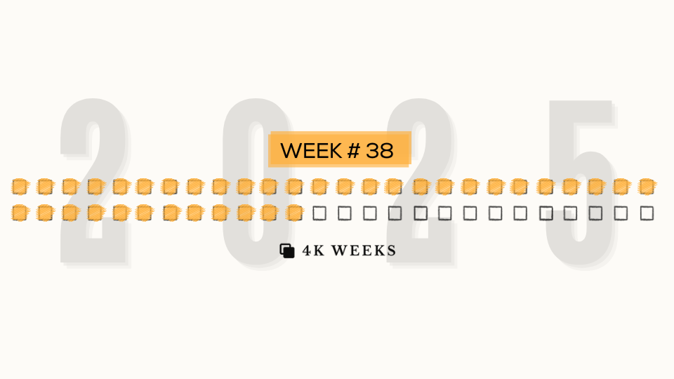Week #38, 2025