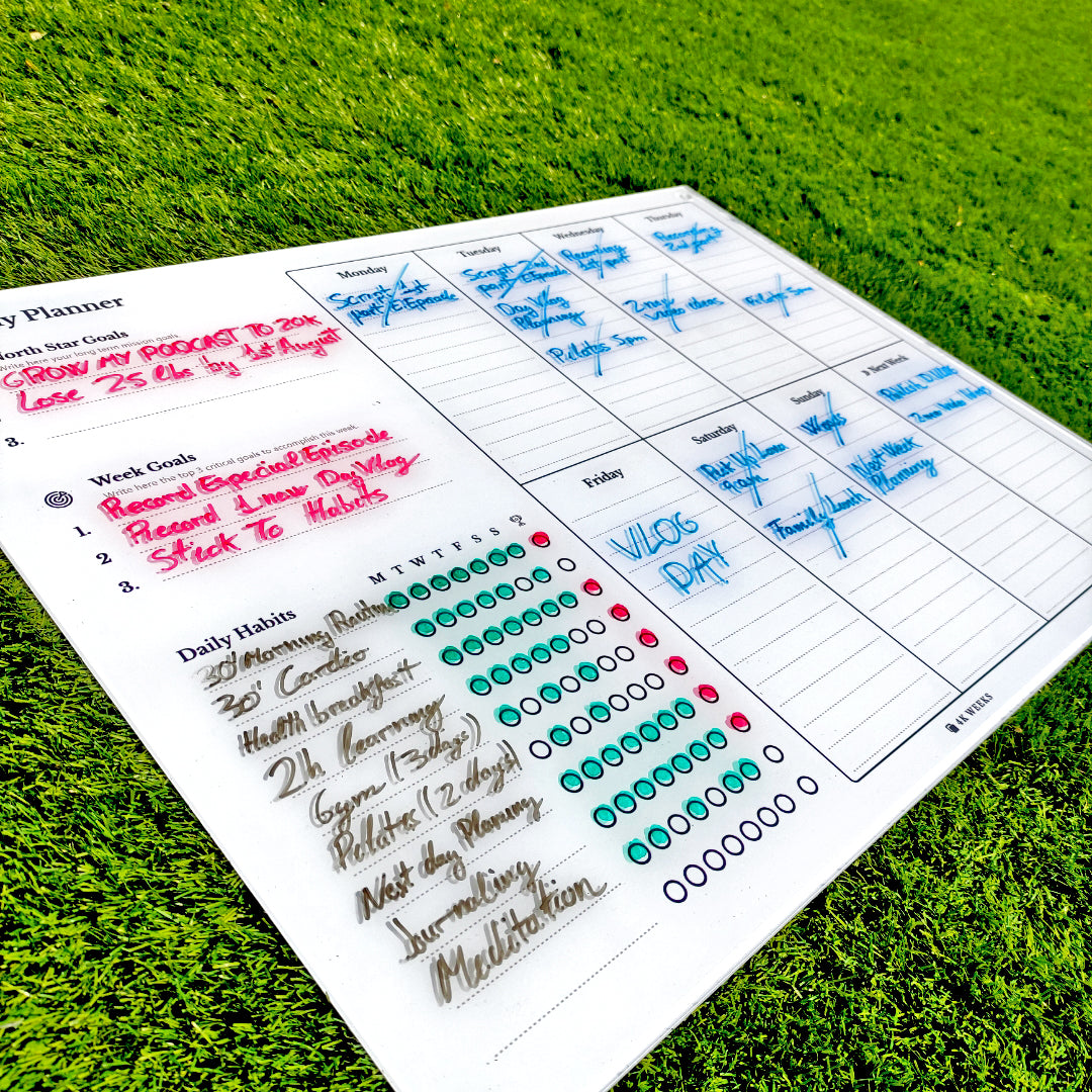 4k Weeks™ Weekly Planner 4KWEEKS